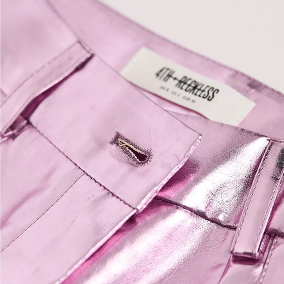 4TH RECKLESS Metallic Pants - Picture 3 of 10